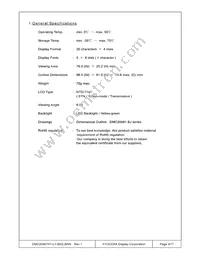 DMC-20481NY-LY-BKE-BNN Datasheet Page 3