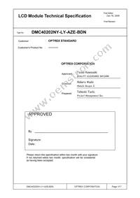 DMC-40202NY-LY-AZE-BDN Datasheet Cover