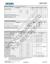 DMC1017UPD-13 Datasheet Page 2