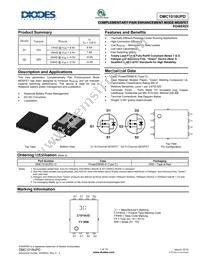 DMC1018UPD-13 Datasheet Cover