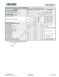 DMC1028UFDB-13 Datasheet Page 3
