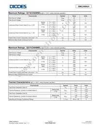 DMC2400UV-7 Datasheet Page 2