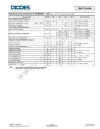 DMC2710UDW-7 Datasheet Page 3