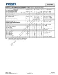DMC2710UV-7 Datasheet Page 3
