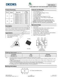 DMC2990UDJ-7 Datasheet Cover