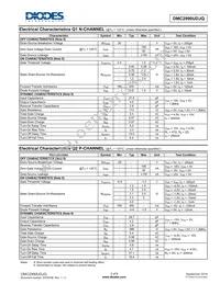DMC2990UDJQ-7B Datasheet Page 3