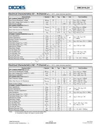 DMC3016LDV-7 Datasheet Page 3