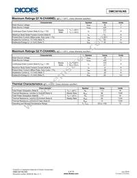 DMC3016LNS-7 Datasheet Page 2
