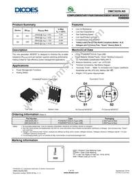 DMC3025LNS-7 Datasheet Cover