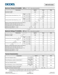 DMC3025LSDQ-13 Datasheet Page 2