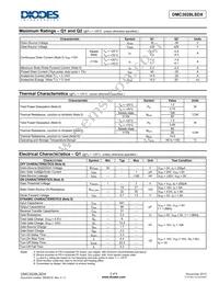 DMC3028LSDX-13 Datasheet Page 2
