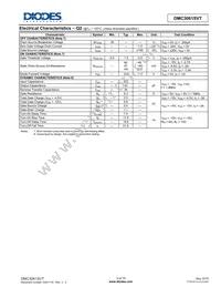 DMC3061SVT-7 Datasheet Page 3
