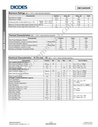 DMC3400SDW-13 Datasheet Page 2