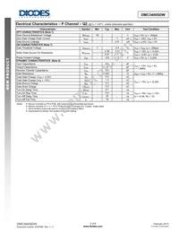 DMC3400SDW-13 Datasheet Page 3