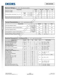 DMC4029SSDQ-13 Datasheet Page 2