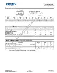 DMC62D0SVQ-7 Datasheet Page 2