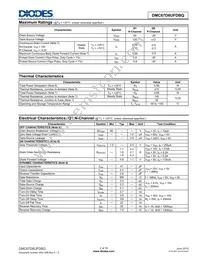DMC67D8UFDBQ-7 Datasheet Page 2