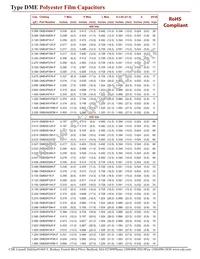 DME6W1P8K-F Datasheet Page 3