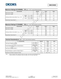 DMG1029SV-7 Datasheet Page 2