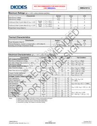 DMG2301U-7 Datasheet Page 2