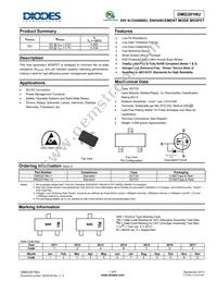 DMG301NU-7 Datasheet Cover