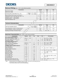 DMG3N60SCT Datasheet Page 2