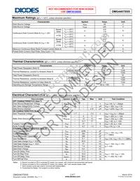 DMG4407SSS-13 Datasheet Page 2