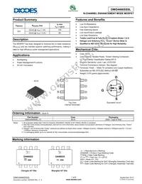 DMG4466SSSL-13 Datasheet Cover