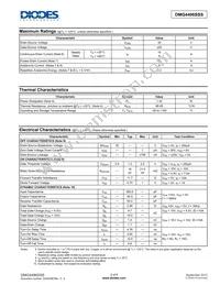 DMG4496SSS-13 Datasheet Page 2