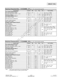 DMG4511SK4-13 Datasheet Page 3