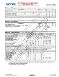 DMG4712SSS-13 Datasheet Page 2