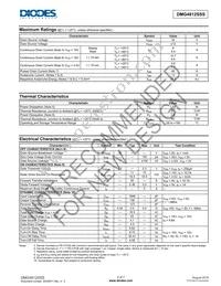 DMG4812SSS-13 Datasheet Page 2