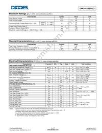 DMG4822SSDQ-13 Datasheet Page 2