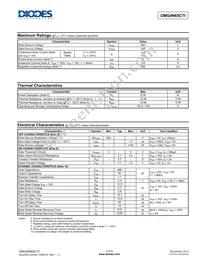 DMG4N65CTI Datasheet Page 2