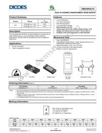 DMG5802LFX-7 Datasheet Cover