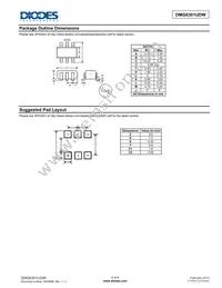 DMG6301UDW-13 Datasheet Page 5