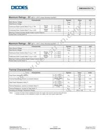 DMG6602SVTQ-7 Datasheet Page 2