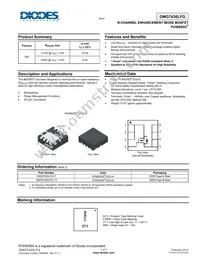 DMG7430LFG-7 Datasheet Cover