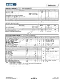 DMG8N65SCT Datasheet Page 2