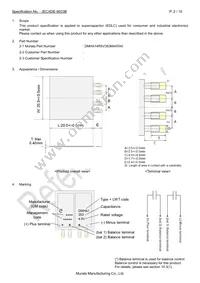 DMHA14R5V353M4ATA0 Datasheet Page 2