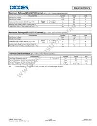 DMHC10H170SFJ-13 Datasheet Page 2