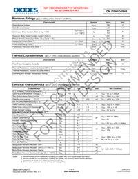 DMJ70H1D4SV3 Datasheet Page 2