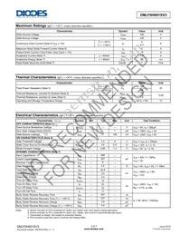 DMJ70H601SV3 Datasheet Page 2