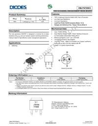 DMJ7N70SK3-13 Datasheet Cover