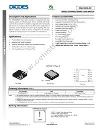 DML3009LDC-7 Datasheet Cover