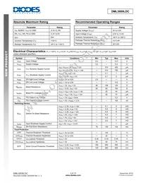 DML3009LDC-7 Datasheet Page 3