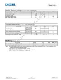 DMMT2907A-7 Datasheet Page 2