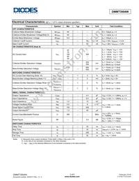 DMMT3904W-7 Datasheet Page 3