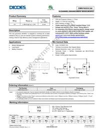 DMN1002UCA6-7 Datasheet Cover