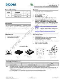 DMN1004UFDF-7 Datasheet Cover